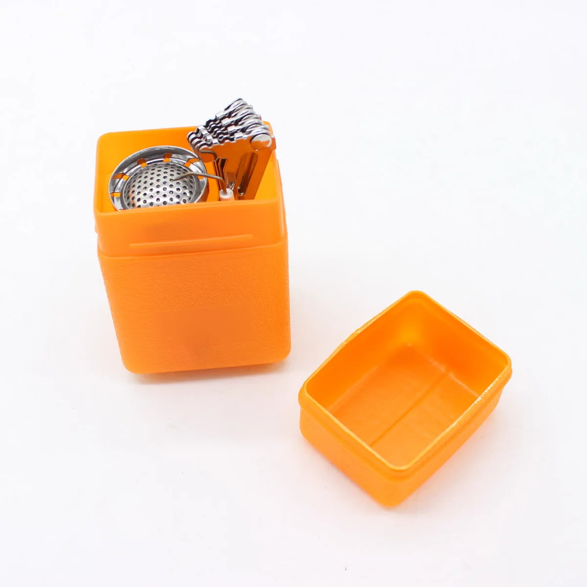 Foldable Ultra-light Alloy Mini Gas Stove Portable Outdoor Cooking Furnace For Camping Hiking Picnic