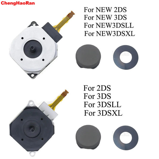 1Set 3D Analog Joystick Thumb stick replacement Parts For New 3DS New 2DS XL 3DS XL for NEW 3DS XL LL 2DS XL LL Console