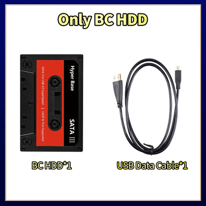 Game Hard Drive With Batocera 40 Built-in 52000+ Retro Games Emulator For PS3/PS2/WII/N64/SNES/MAME/Gamecube Gaming HDD For PC