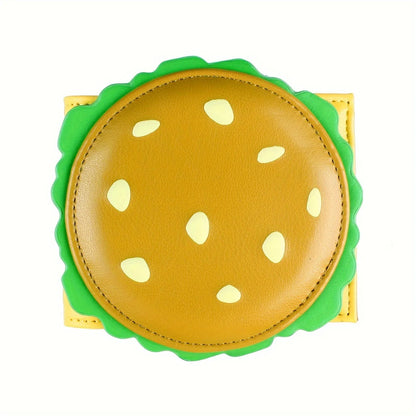 Crab Lagoon Wallet Burger Wallet Men's and Women's Wallet Rfid Anti-Theft Short Wallet Small Wallet