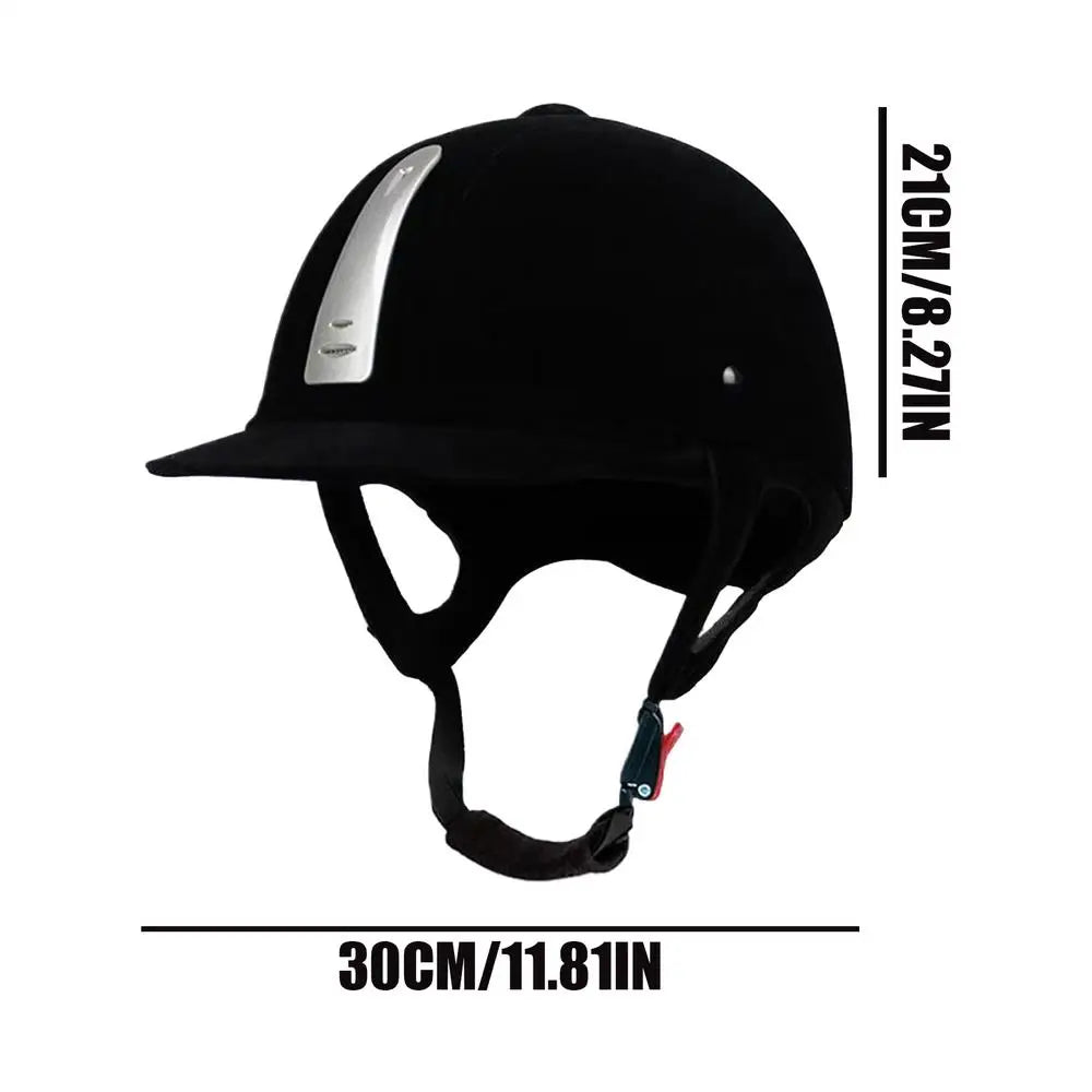 Equestrian Riding Helmets Safety Comfortable Horseback Protective Gear Comfortable Protective Equestrian Head Gear for Cycling
