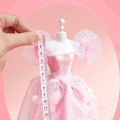 Handcrafts Skirt DIY 's Clothes Kit Handmade Fashion Design Princess Outfit Kit Wear Cute 's Dress Material Girl