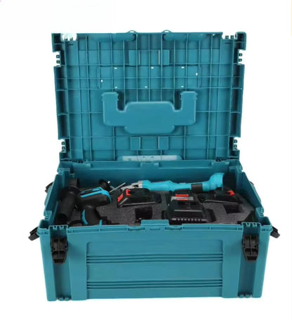 Power Tool Industrial Six-Piece Set Lithium Battery Brushless Tools Wrenches Angle Grinders Cutting Machines Electric Chain Saws