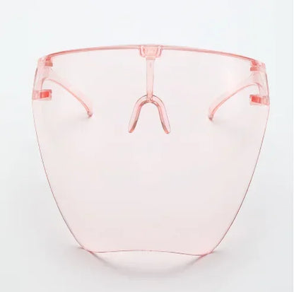 Full Face Sunglasses Mask Women Men Protective Faceshield Glasses Goggles Covered Spherical Lens Anti-Spray Cycling Sunglasses