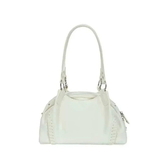 JIAERDI Hot Girls White Shoulder Bags Purse Women Fashionable Sweet Cute Underarm Bag Female Vintage Y2k Handbag Wallet 2025 New