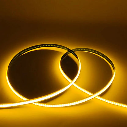 COB Led Strip Lights 12V 24V 320LEDs/m Flexible FOB LED Tape Warm Natural White Red Blue Green Yellow Pink Purple Lighting Decor