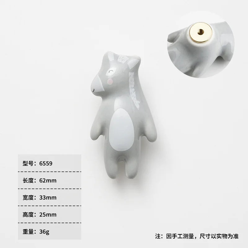 Interior Assembly House Cabinet Handle Children Hardwares Fittings Door Handles Wardrobe