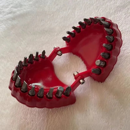 Creative Tooth-shaped Screwdriver Drill Bit Powerful Impact-resistant Professional Screwdriver Head Sets Household Hand Tools
