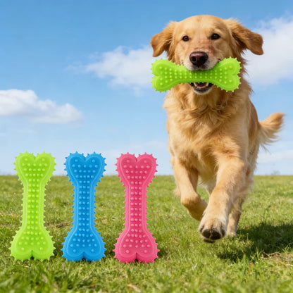 Durable Non Toxic Rubber Small Dog Toys Cute Appearance Biteproof Puppy Teething Chew Toys Interactive Training Play Pet Supplie