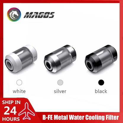 B-FE Aluminum Water Filter with High Flow Rate & Low Water Resistance, 0.058MM 250 Mesh Ultra Dense Filter Net