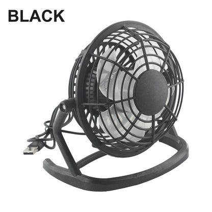 Portable Fans USB Fan 15*9*14.5cm ABS+Electronic Components Blue/Black Convenient Home UseUltra Quiet Practical
