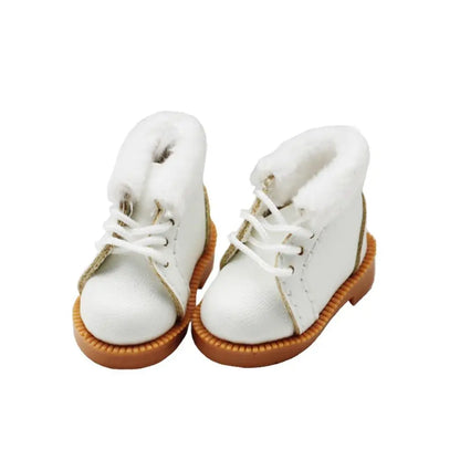Doll Accessory Toy For 1/6 Blythes OB22 ob24 Dolls Doll Winter Boots Shoes Accessories Doll Clothes Accessories Mini Doll Shoes