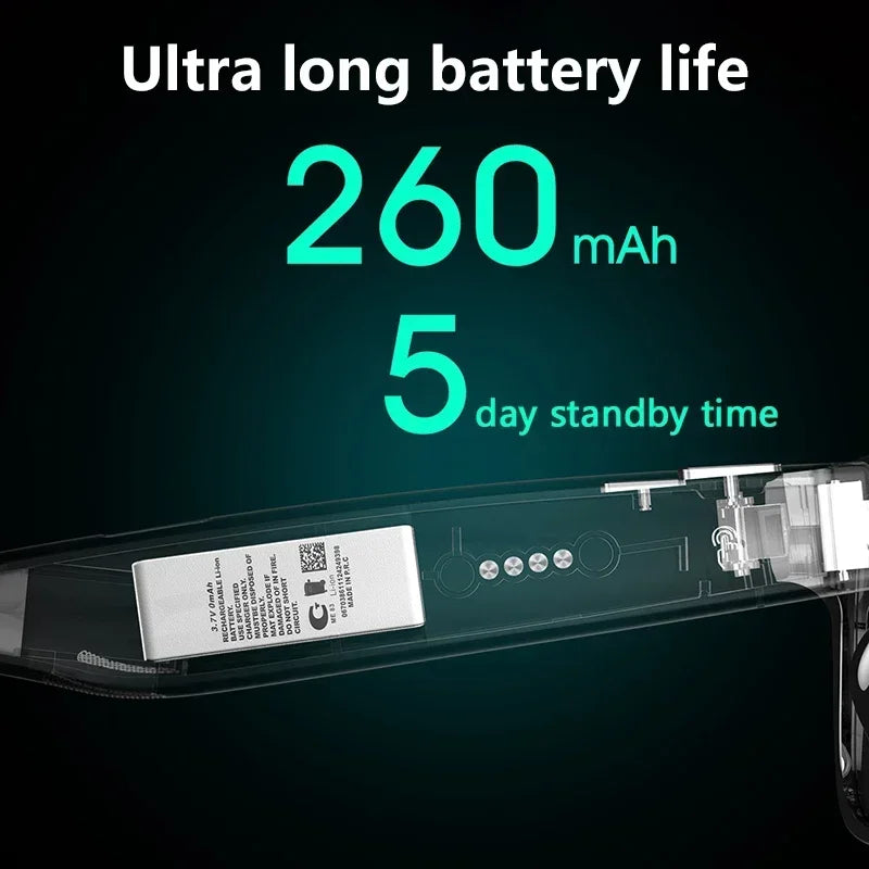 Lenovo 100MP Camera 8K HD Smart Glasses Chat GPT 260mAh Battery Bluetooth Call Voice Assistant Control Smart Glasses for Men