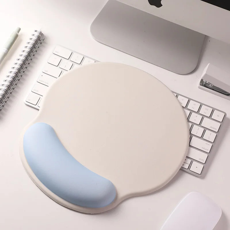 Mouse Pad Comfortable Wrist Support Non Slip Mice Mat Soft Mousepad Wrist Support Computer Silicone mouse pad