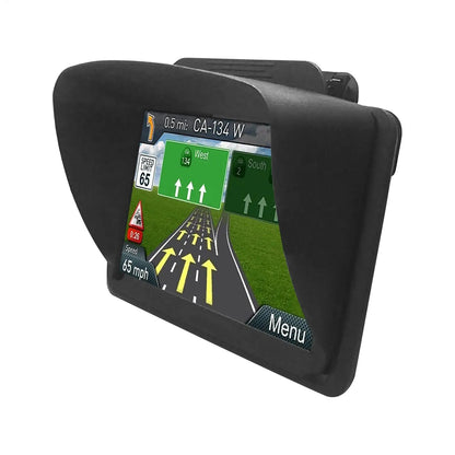 Car Navigation Visor Car Navigation Glare Shield Visor Vehicle Navigator Sunshade Visor for GPS Navigation Accessories