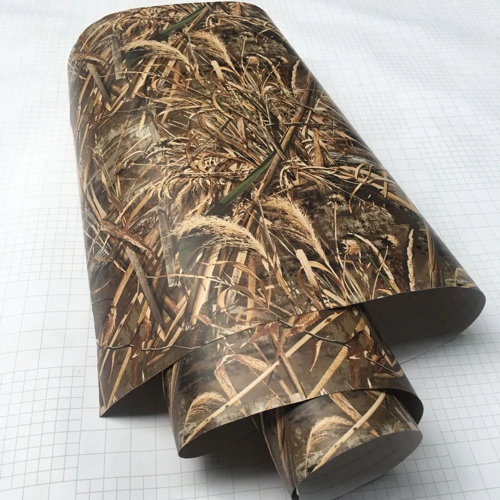 Shadow Grass Realtree Camouflage Vinyl Film Wrap With Air Bubble Free Car Styling Adhesive Sticker Car Motorbike Decal Wrapping