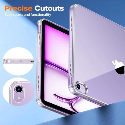 Silicon Case For iPad Air 11 13 2024 Clear Transparent Case Soft TPU Back Cover Tablet Case For iPad A2902 A2899 A2900 A2898