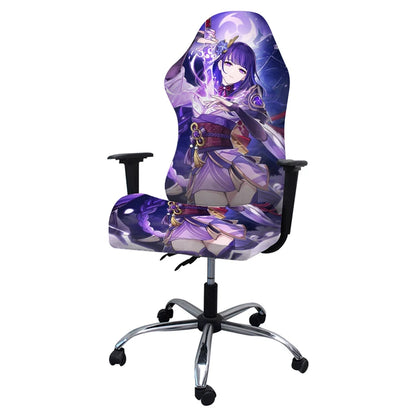 4pcs Gaming Chair Covers With Armrest Spandex Splicover Office Seat Cover For Computer Armchair Protector Cadeira Gamer