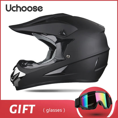 Full face motorcycle helmet for mountain bike  off-road  classic, MTB, racing, motocross, downhill, downhill