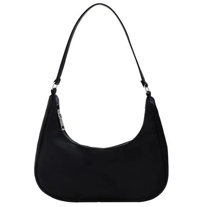 Fashionable Shoulder Underarm Bag Light Small Solid Color Satchel Stylish Women Tote Bag, Suitable for Daily Work Outdoor Party