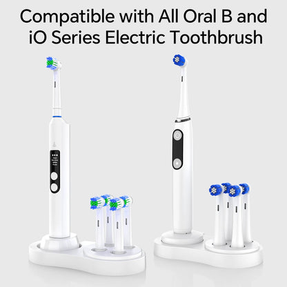 Toothbrush Holder for All Oral B Electric Toothbrush Organizer, iO Electric Toothbrushes & Replacement Brush Heads Storage Stand