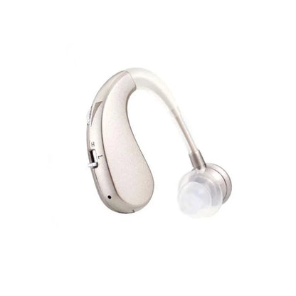 New Compact Lightweight Single Rechargeable Headphones Noise Cancelling Feature Ear-hook Earbuds Suitable For The Elderly