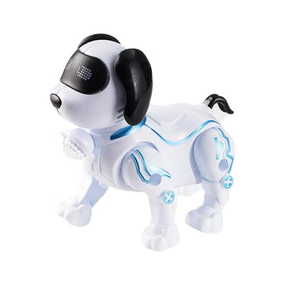 Electric Robot Dog Toy Animal Vehicle Mini size Electronic Pets DIY Installation Imitates Animals Children's Educational Toys