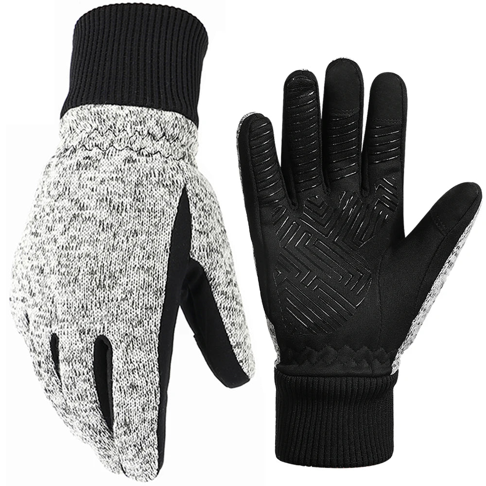 1pcs Winter Gloves -20℉ Thinsulate Thermal Gloves Cold Weather Warm Gloves Running Gloves Touchscreen Bike Gloves for Men Women