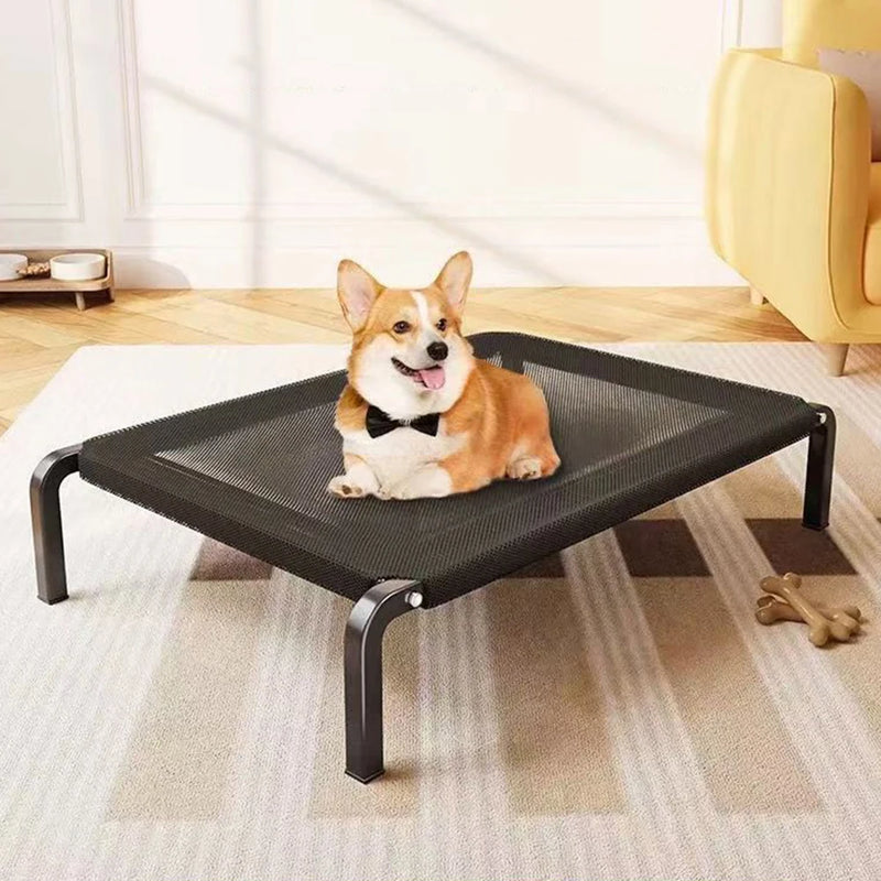 Elevated Pet Bed Dog Cat Folding Pet Camping Bed Cat Dog House Portable Removable Washable Four Seasons Cats Kennel Puppy Beds