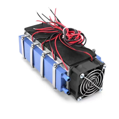 DC12V 576W DIY Thermoelectric Cooler Low Noise Refrigerators Air Cooling Device Air Conditioner Cooling System Easy Use
