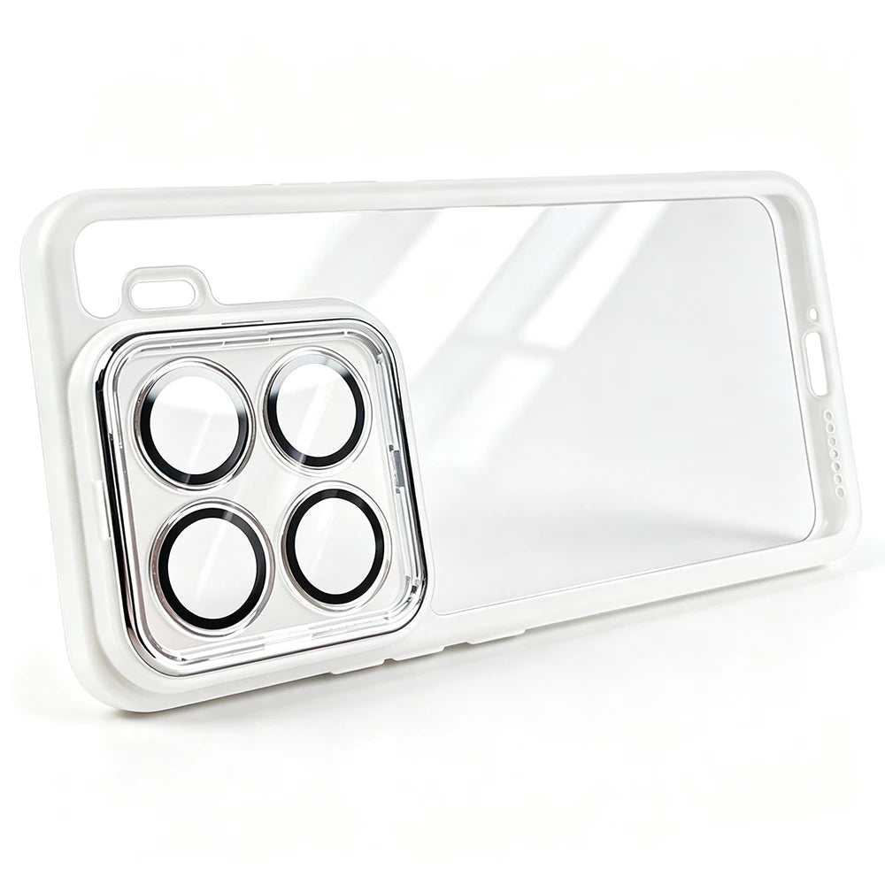 Shockproof Soft Clear Case For Xiaomi 17 17T 15 15T 14 14T 13 13T 12 12T 11T Pro Silicone Plain Matte Camera Cover Tpu Shell