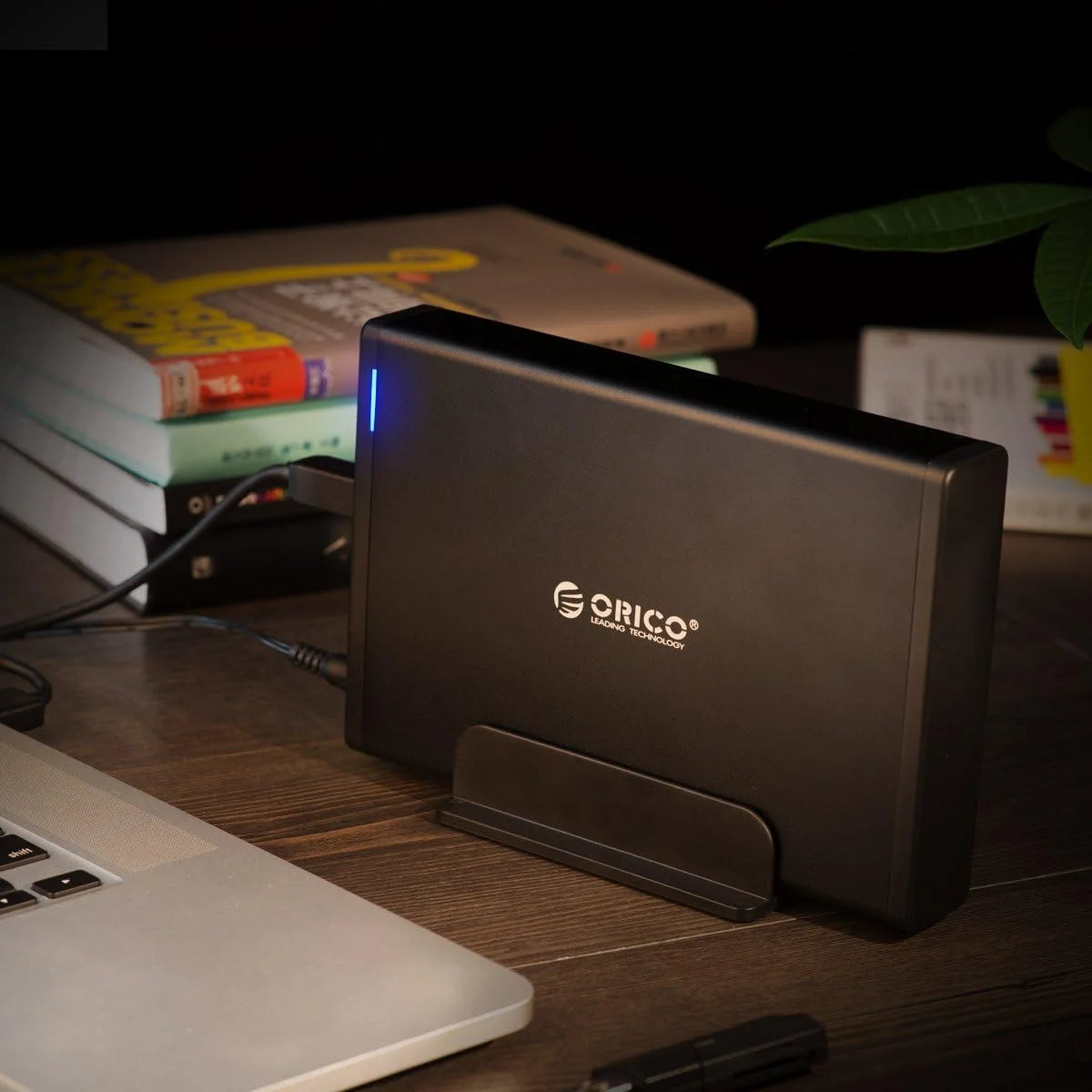ORICO 3.5 inch HDD Case Type-C & USB3.0  Hard Drive Enclosure SATA  to USB 3.1 External Hard Drive Reader for 2.5/3.5'' HDD