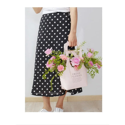 5PCS Holiday Letter Flower Tote Bag Kraft Material Briefcase Tote English Flower Shop Flower Gift Bags