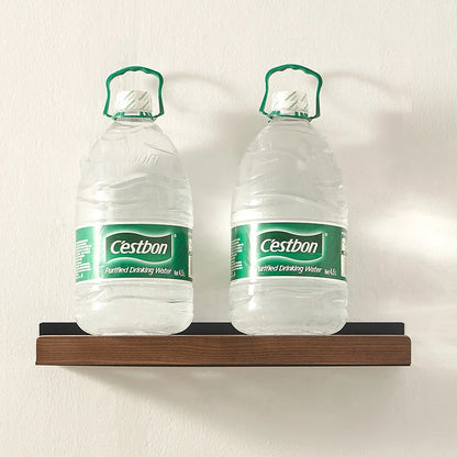 Bathroom Shelf No Drill Organizer Shower Storage Rack Solid Wood Corner Shelves Wall Mounted Toilet Shampoo Holder