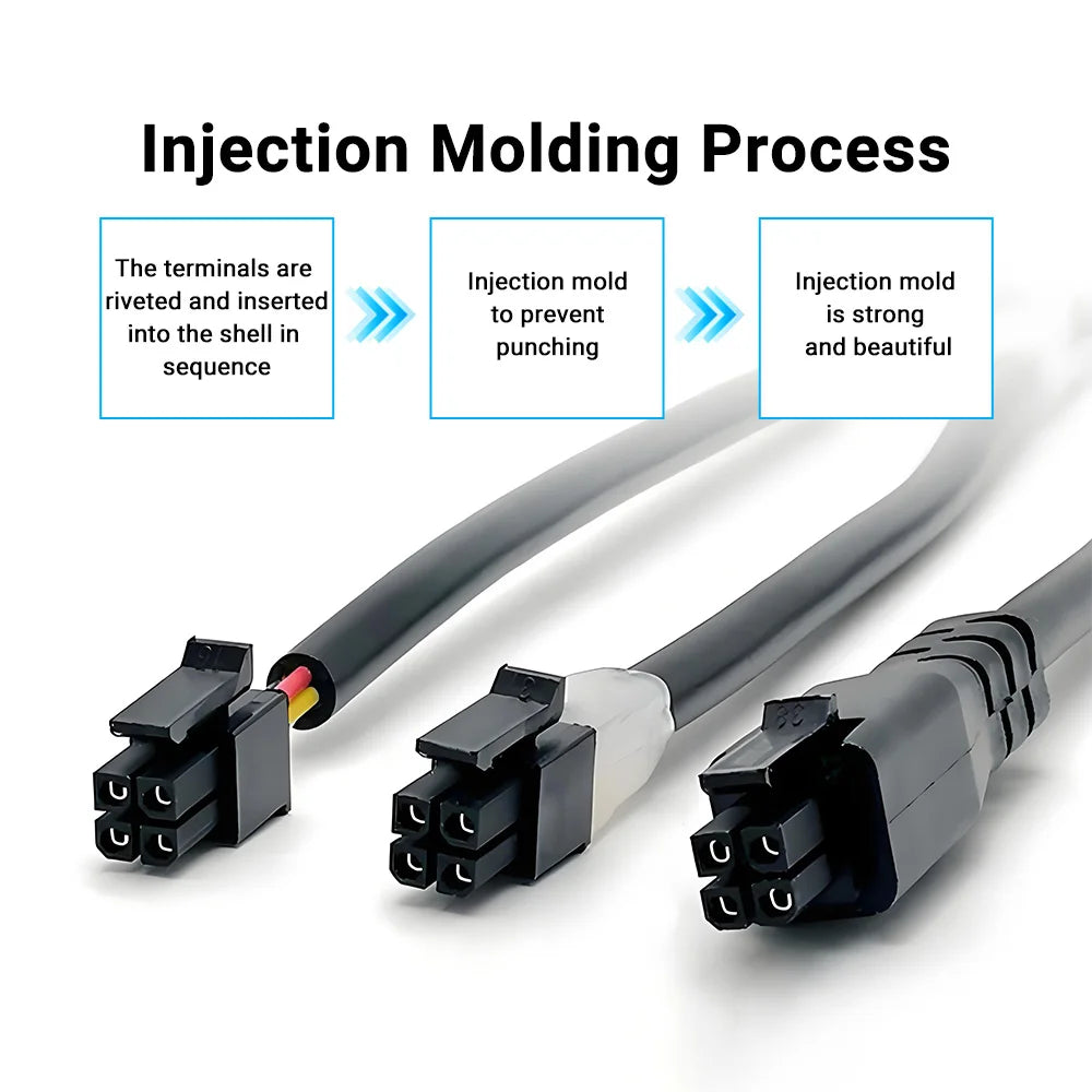 Bamboo Lab 4Pin Male to Male 3D Printer Auto Feed BMCU to AP Printer Multi-Colour Module Connection Cable 0.5M/1M For A1 A1mini