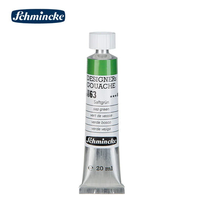Germany Schmincke Designer Gouache Paint Tube 20ml Opaque Gouache Paint Professional Artist 48 Colors Drawing Art Supplies Cute