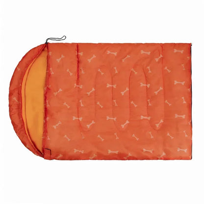 Dog Sleeping Bag Bone Pet Sleep Mat Outdoor Camping Warm Kennel Pad Dog Bed Blanket dog beds for medium dogs pet supplies puppy