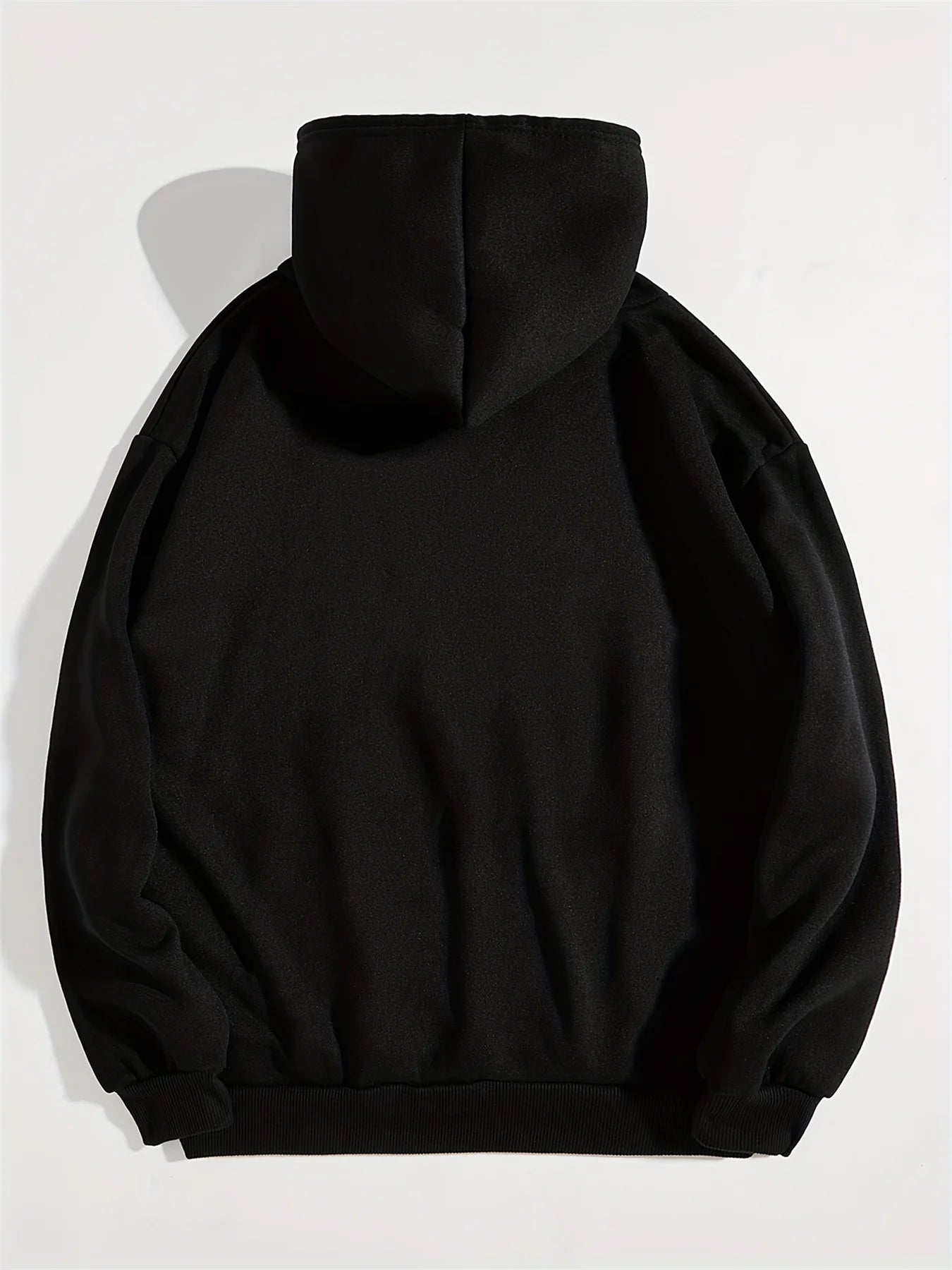 Women's casual fashion hoodie sweatshirt blessed letter print round neck long sleeved autumn and winter warm regular version