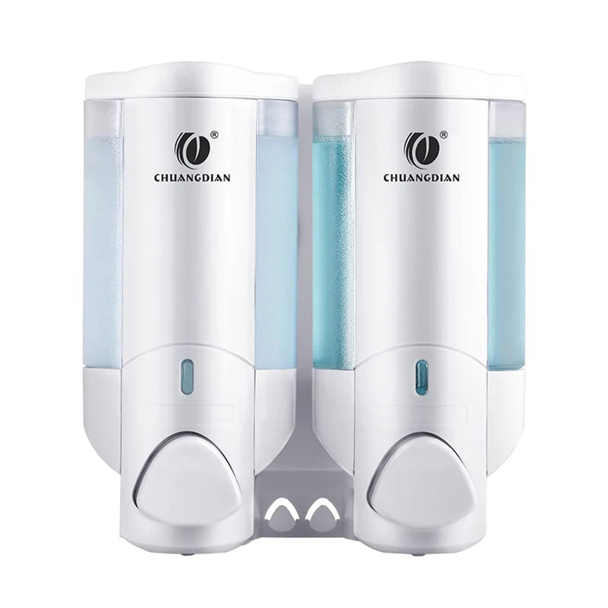 Soap Dispenser Bathroom Wall Mount Shampoo and Conditioner Dispenser Kitchen Sink Dish Soap Dispenser Hand Body Wash Container
