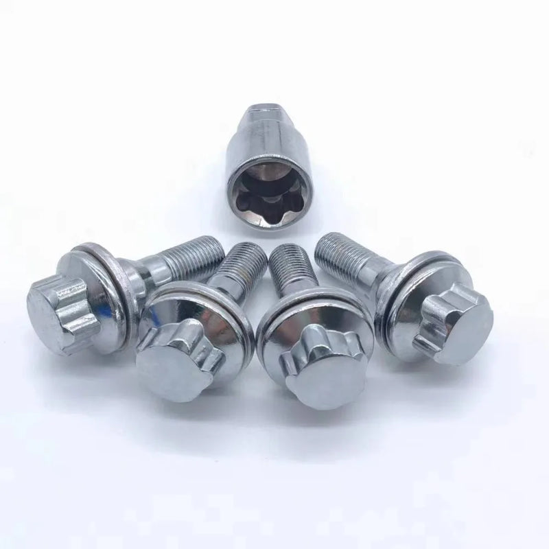 4+1 M12x1.25 for Peugeot Wheel Anti-Removal Bolts Screws