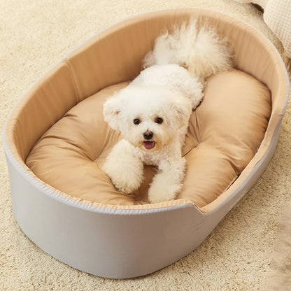 Four Seasons Pet Bed Washable Double Sided Pet Cat Beds Dog Large Three-Dimensional Dog Litter Mat, Small Medium Dogs Litters