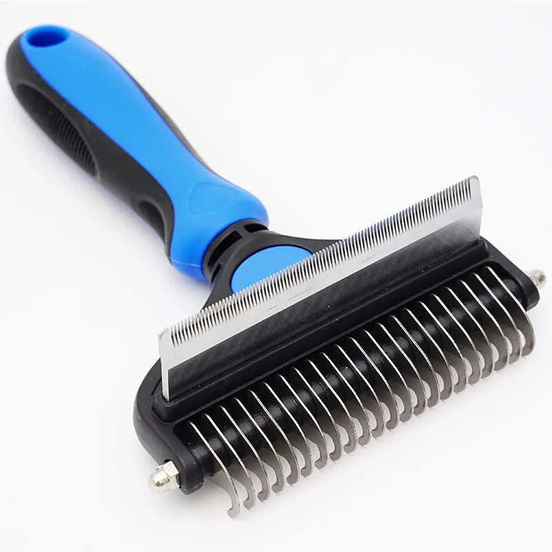 Pet Grooming Comb Cat Grooming Knot Opener Fine Toothed Hair Brush Dog Hair Removal Comb