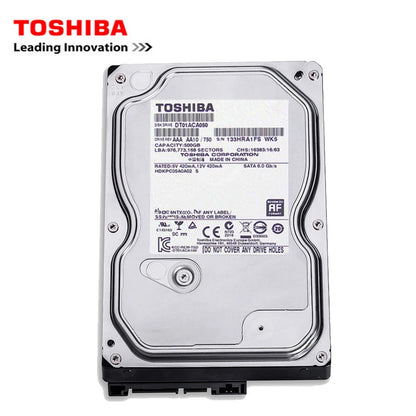 LS Toshiba Desktop Hard Drive 3.5-Inch Built-In Mechanical Hard Drive SATA3 6Gb/S Hard Drive 500GB 1TB 2TB 5700-7200 RPM Buffer