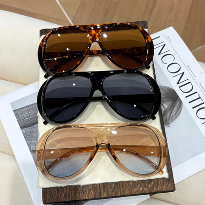 3pcs European and American retro style men's and women's fashionable sunglasses trend versatile summer sun shading and UV protec