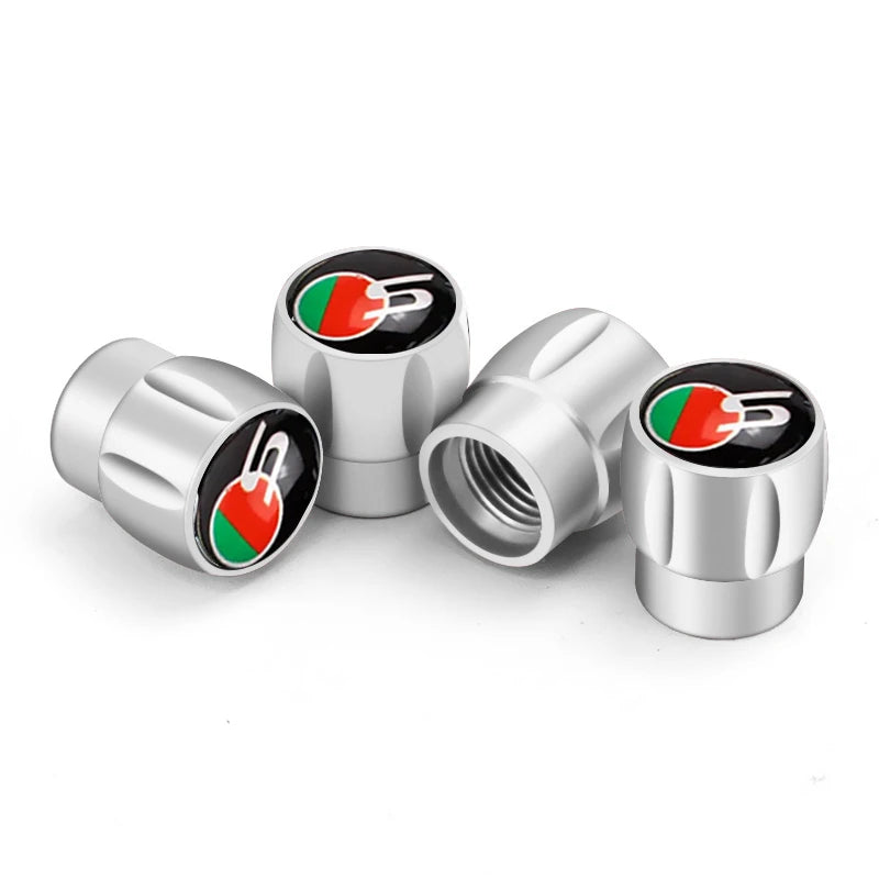 Car Wheel Tire Valve Caps Tyre Rim Stem Cover for Jaguar R S XF XE X-Type XJ F-Pace F-Type E-Pace I-PACE XJR XFR Accessories