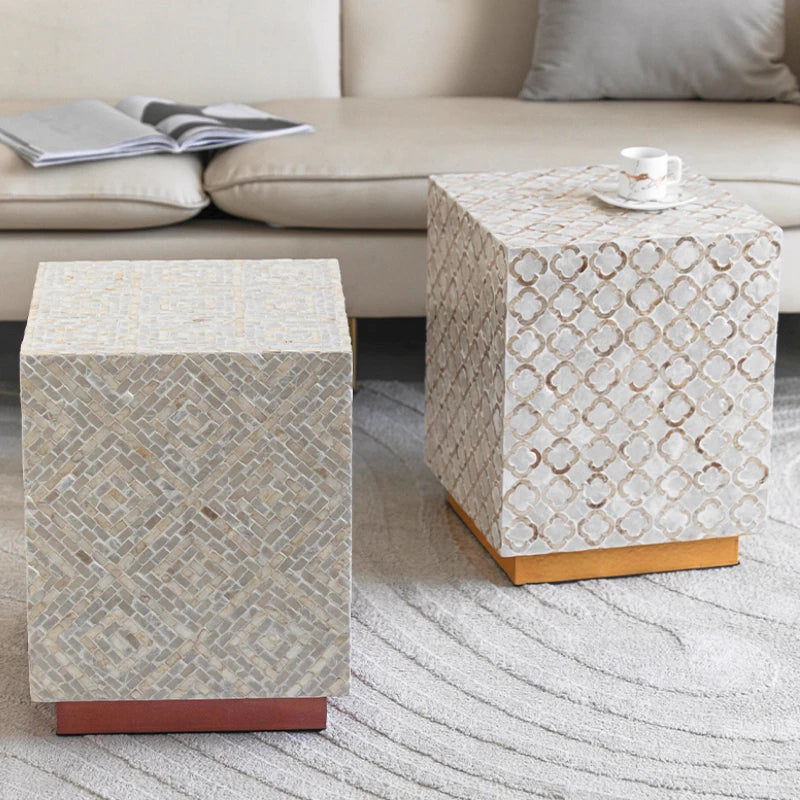 Nordic Wood Coffee Tables Square Living Room Center Table Sofa Side Multifunctional Tea Table Living Room Furniture Decoration