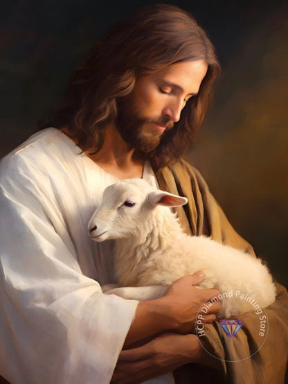 Jesus Christ Cross Diamond Painting Kit 5D DIY Diamond Embroidery Cross Stitch Handmade Art Gift Crafts Home Decor Gift