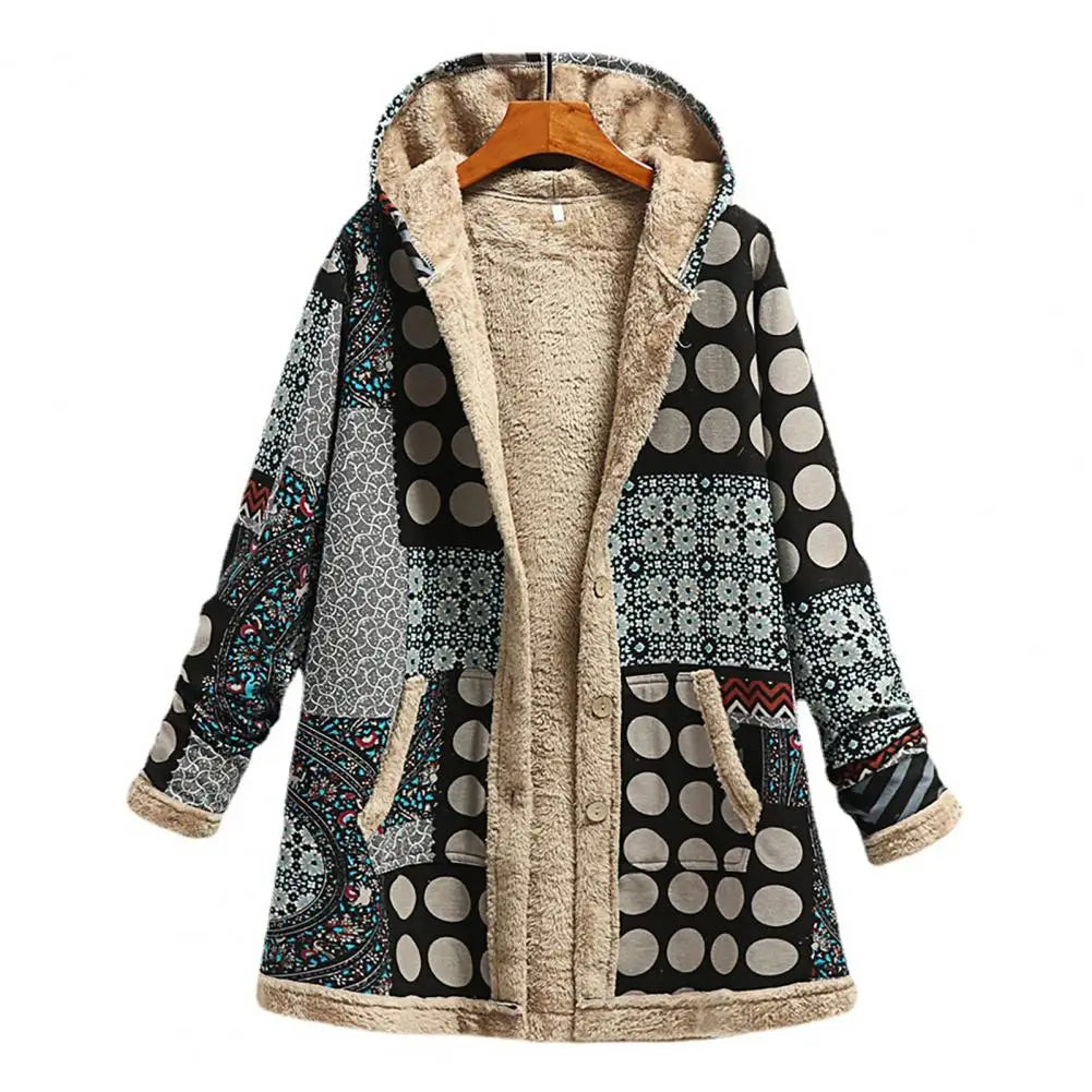 Wonderful Long Coat  Keep Warm Anti-fade Women Overcoat  Winter Keep Warm Jacket Coat