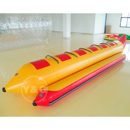 Inflatable Banana Boat For Sale| 2 Years Warranty, Inflatable Fishing Boat| Free Design, TUV, Inflatable Water Banana Boat