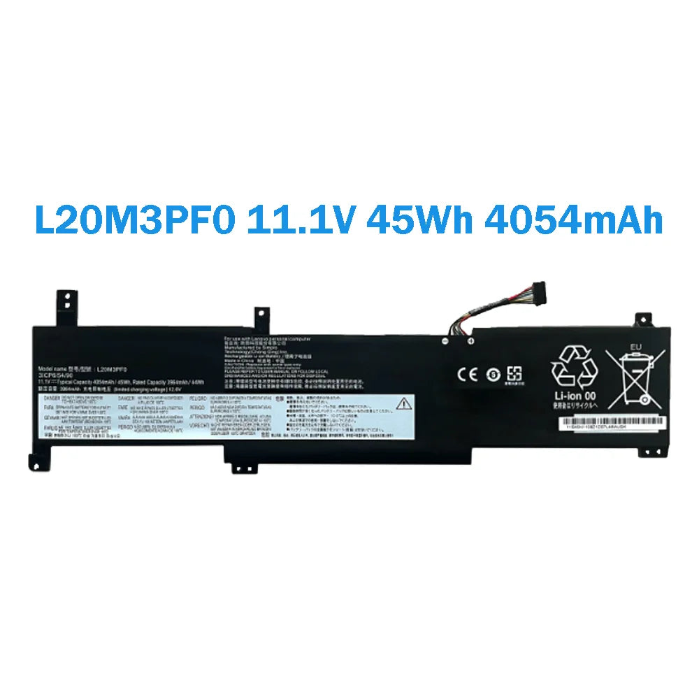 L20C2PF0 7.68V 38Wh 4947mAh L20M3PF0 Genuine Original Laptop Battery For Lenovo IdeaPad V14 V15 V17 G2 G3 ALC-82KC 82KD ITL-82KA